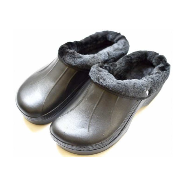 Papuci de casa pentru barbati negri cu blanita detasabila 4000